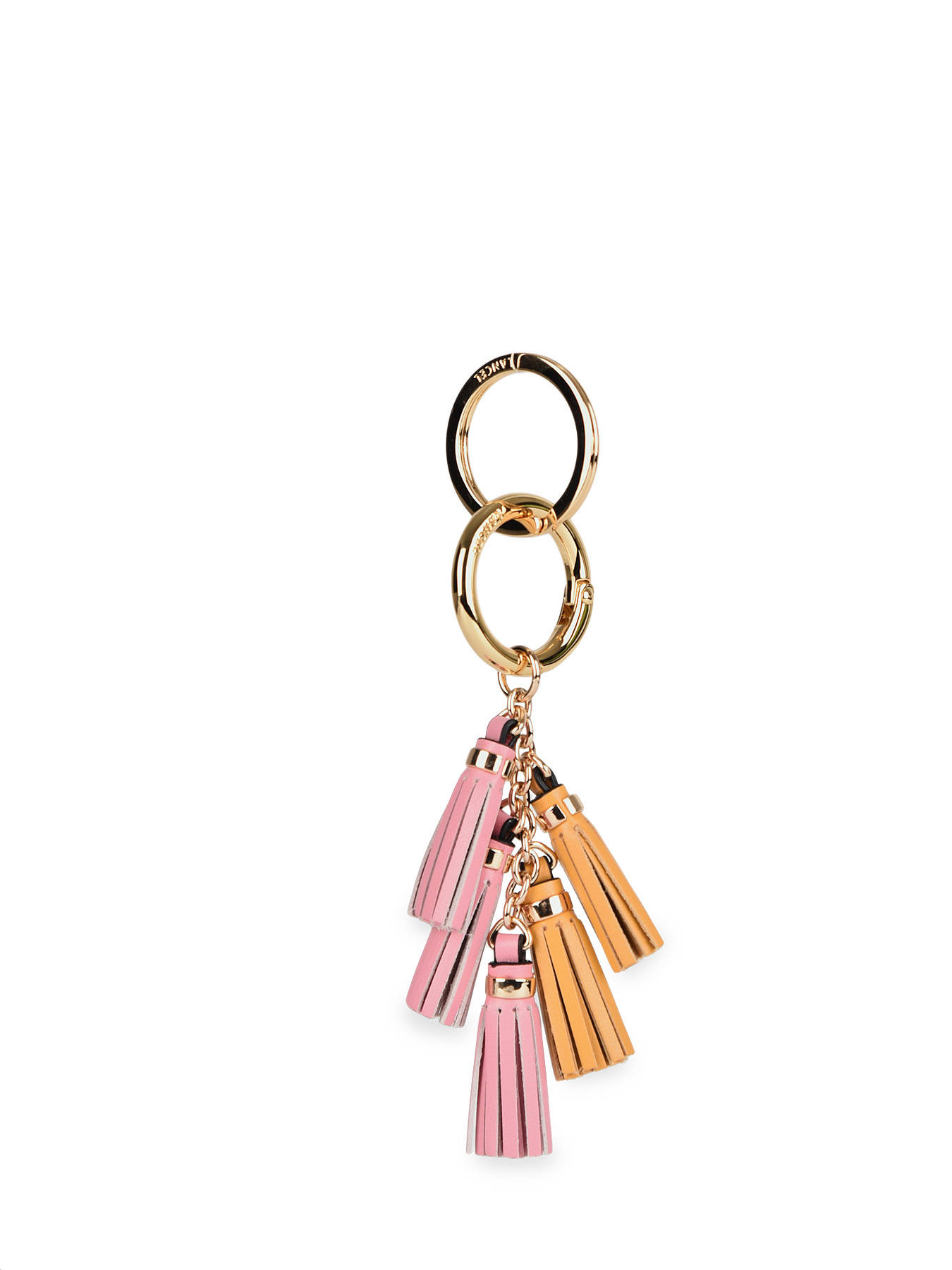 Porte-clés Pompon Cheval – Orange & Turquoise – Feutre & Métal – Neuf Sans étiquettes