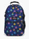 flower blur navy