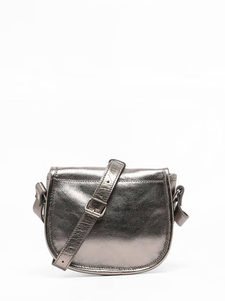 Crossbody Bag Vintage Leather Paul marius Silver vintage BOHEMIEN other view 4