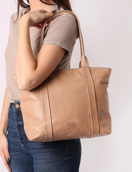 Shoulder Bag Basilic pepper Beige smart BSMA06 other view 1