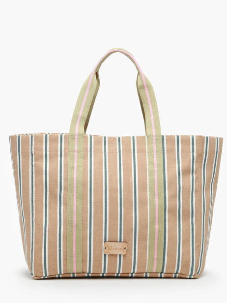 Shoulder Bag Calamus Cotton Woomen Beige calamus WCAL04