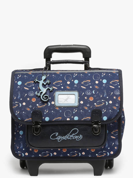 Wheeled Backpack Rétro Cameleon Blue retro CA32