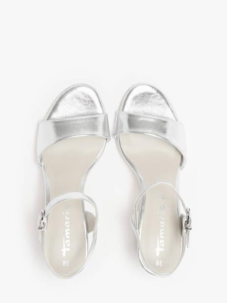 Heeled Sandals Tamaris Silver women 42 other view 3