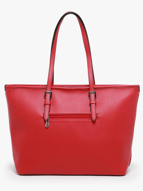 A4 Size  Shoulder Bag Grained Miniprix Red grained 1 other view 3