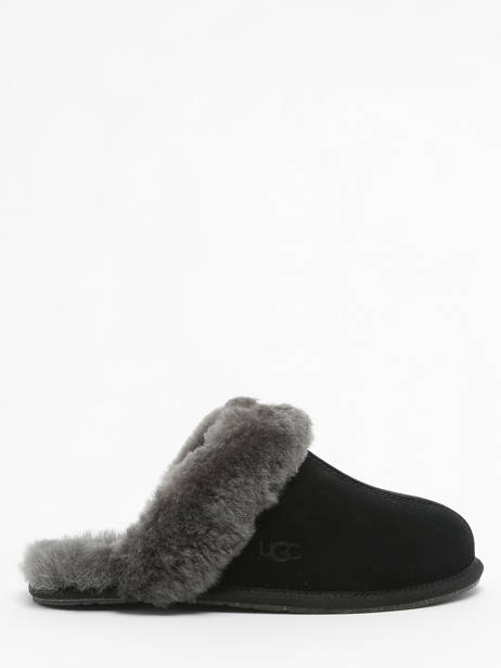 Scuffette Ii Slippers In Leather Ugg Black women 1106872