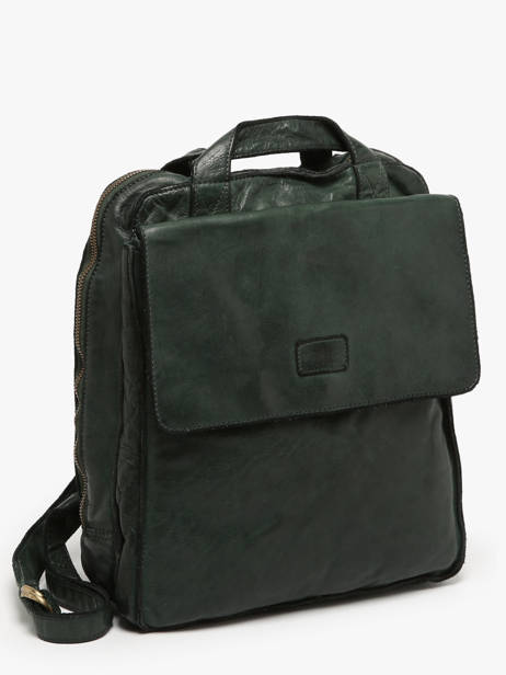 Backpack Biba Green heritage ALE1L other view 2