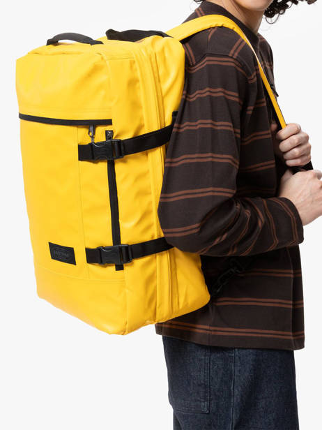 Cabin Duffle Bag Authentic Luggage Eastpak Yellow authentic luggage EK0A5BBR other view 1