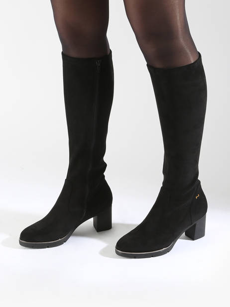 Heeled Boots In Leather Nathan baume Black women 242N3404 other view 1