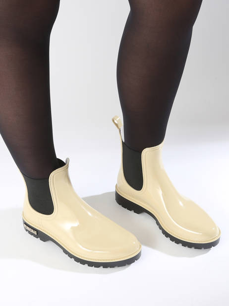 Rain Boots Gaudi Brillo Verbenas Beige women 76002435 other view 1