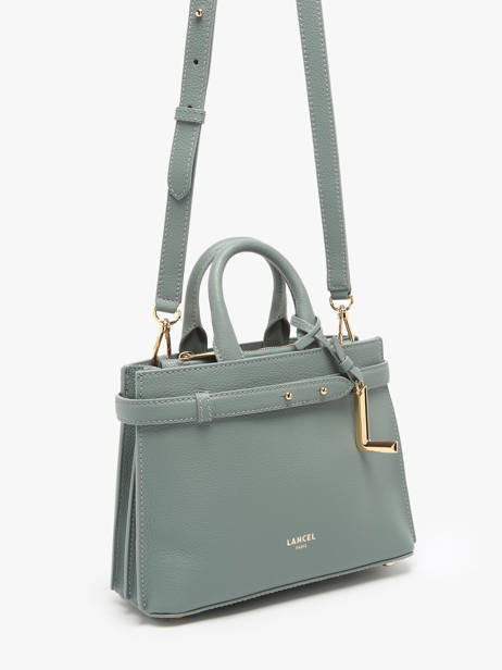 Shoulder Bag Faubourg Leather Lancel Green faubourg A13527 other view 1