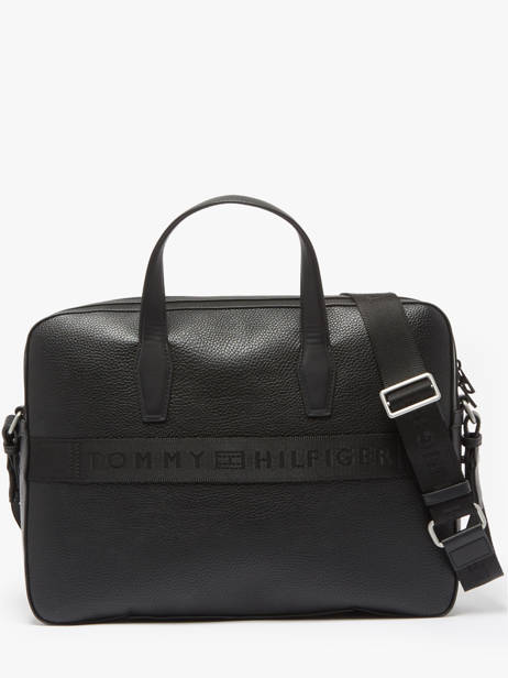 Business Bag Tommy hilfiger Black corporate AM13095 other view 4