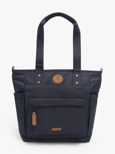 A4 Size Shoulder Bag Adventurer Recycled Polyester Cabaia Blue adventurer TOTEBAGM