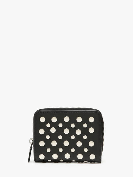 Leather Domino Wallet Leather And Studs Sonia rykiel Black domino AC53LE14