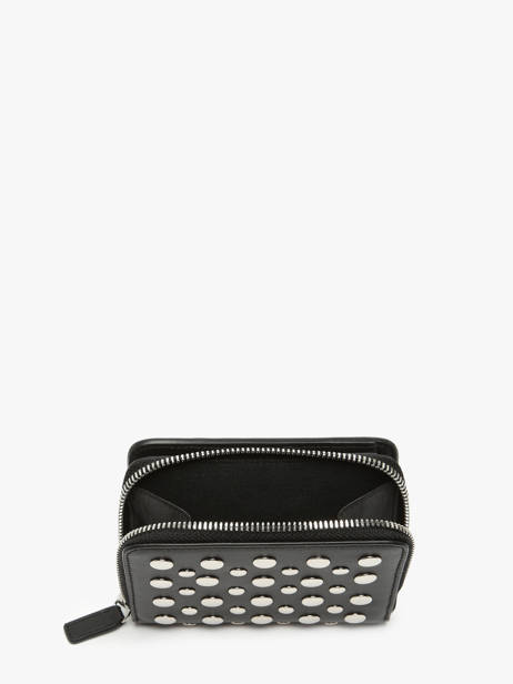 Leather Domino Wallet Leather And Studs Sonia rykiel Black domino AC53LE14 other view 2