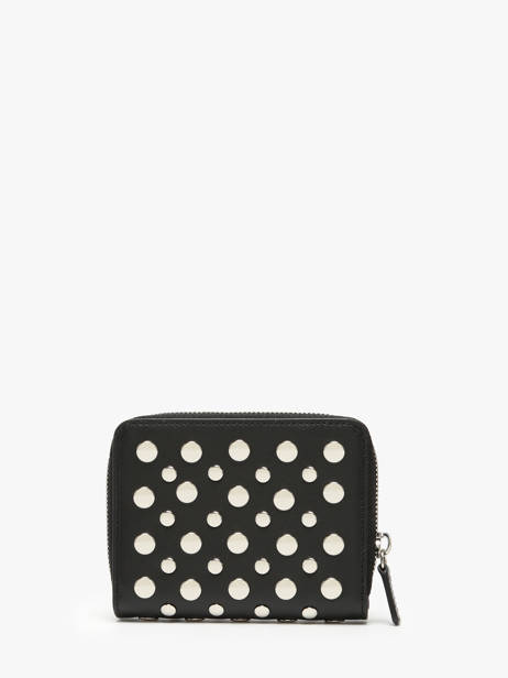 Leather Domino Wallet Leather And Studs Sonia rykiel Black domino AC53LE14 other view 3