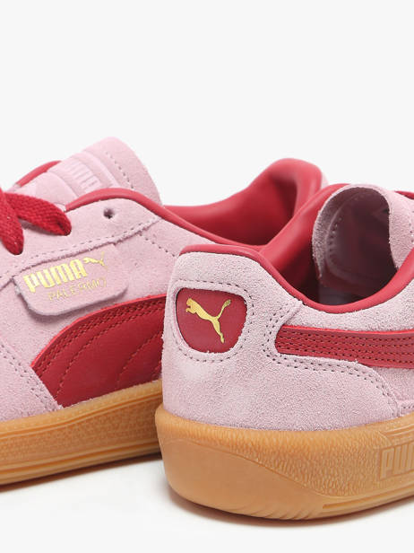 Sneakers Palermo In Leather Puma Pink women 39646350 other view 3