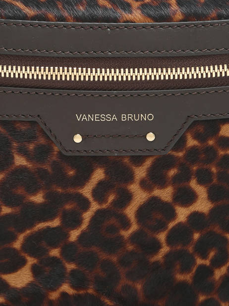 Leather Othilia Leopard Belt Bag Vanessa bruno Brown cabas 11V40878 other view 5