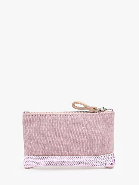 Coin Purse Le Cabas Linen Vanessa bruno Pink cabas lin 31V42017