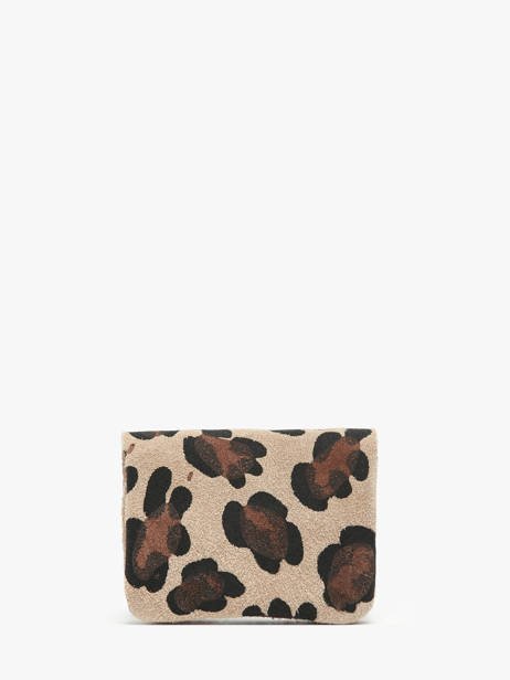 Coin Purse Leather Milano Multicolor velvet leopardo VL23092 other view 2