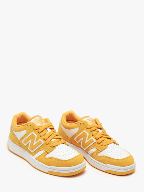 Sneakers 480 In Leather New balance Yellow men BB480LWA other view 2