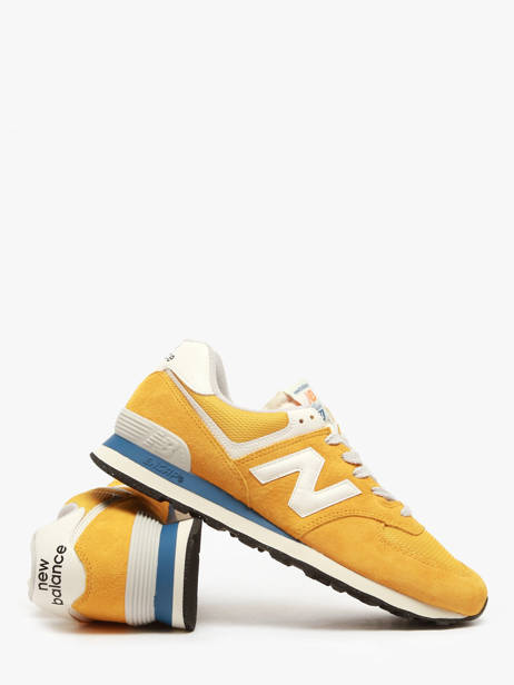 Sneakers 574 New balance Yellow men U574VPY other view 1