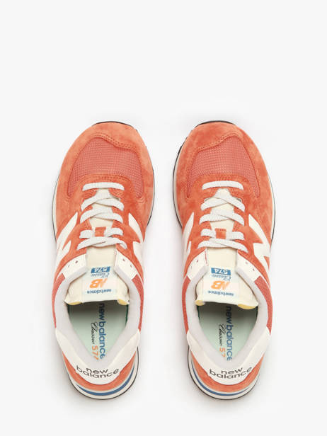 Sneakers 574 New balance Orange men U574VPA other view 3