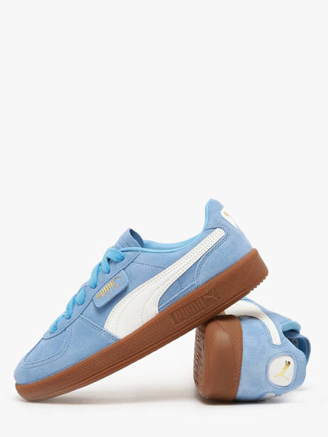 Sneakers Palermo In Leather Puma Blue women 39646344 other view 3