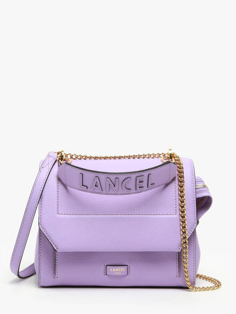 Sac à Main M Ninon Cuir Lancel Violet ninon A09222