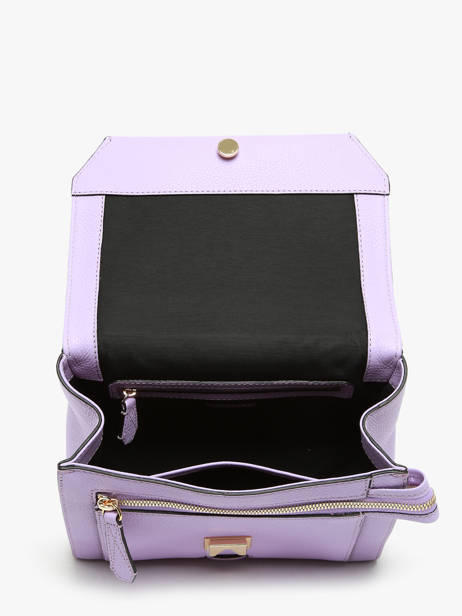 Top Handle M Ninon Leather Lancel Violet ninon A09222 other view 3