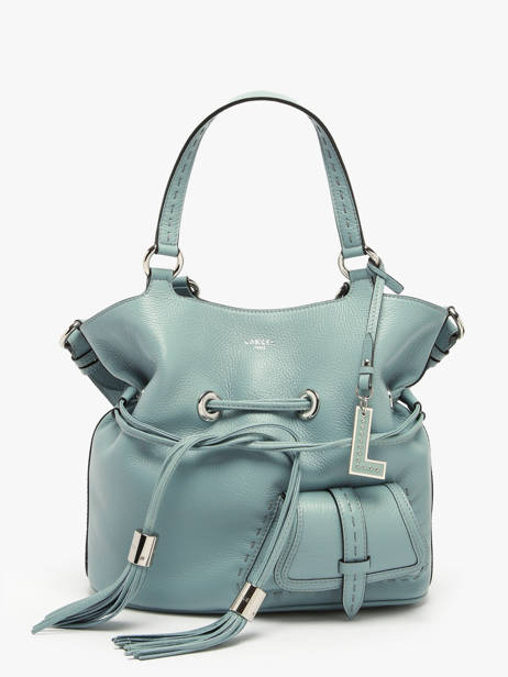 Medium Bucket Bag Premier Flirt Lancel Blue premier flirt A10110