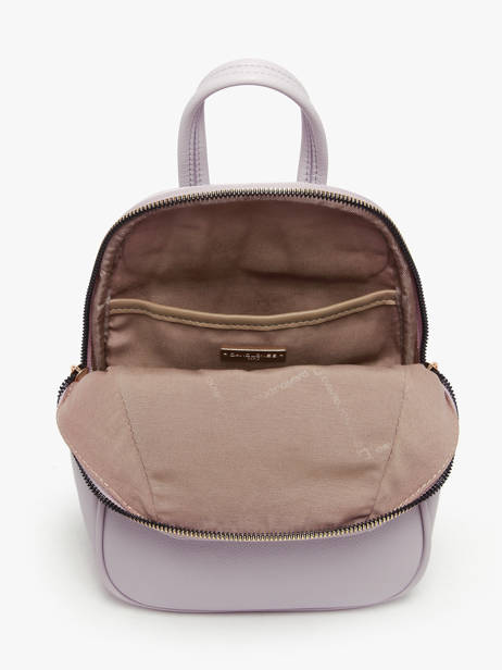 Backpack David jones Violet amsterdam CM7325 other view 3