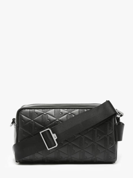 Crossbody Bag Lacoste Black monogramme NH4398MR other view 4