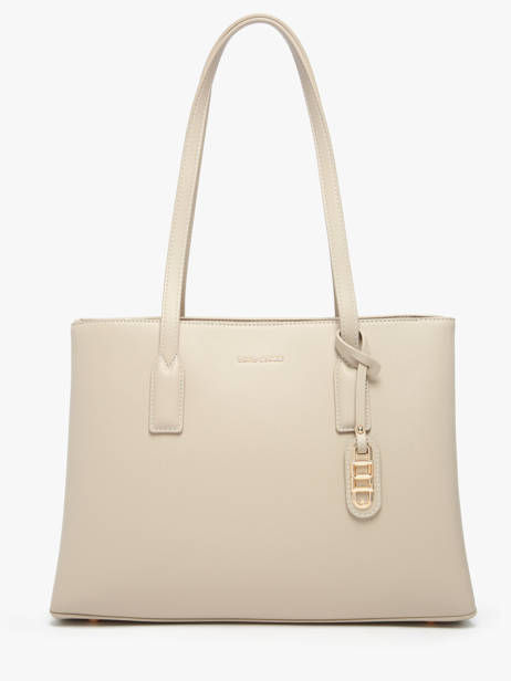 Shoulder Bag Saffiano David jones Beige saffiano CM7468