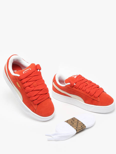 Sneakers Suede Xl In Leather Puma Red women 39520552 other view 2