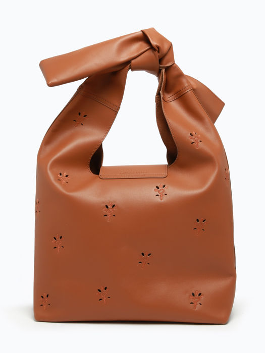 Longchamp Le pliage broderie anglaise Hobo bag Brown