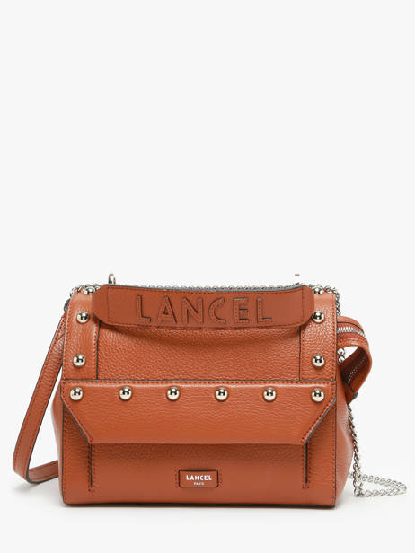 Crossbody Bag Ninon Leather Lancel Brown ninon A13380