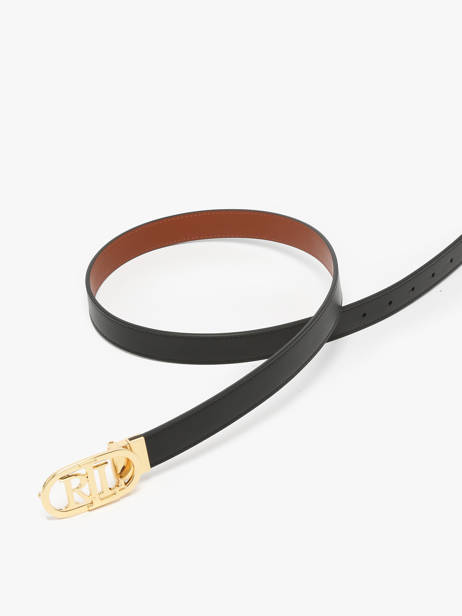 Ceinture Lauren ralph lauren Noir elmswood 12883714 vue secondaire 3