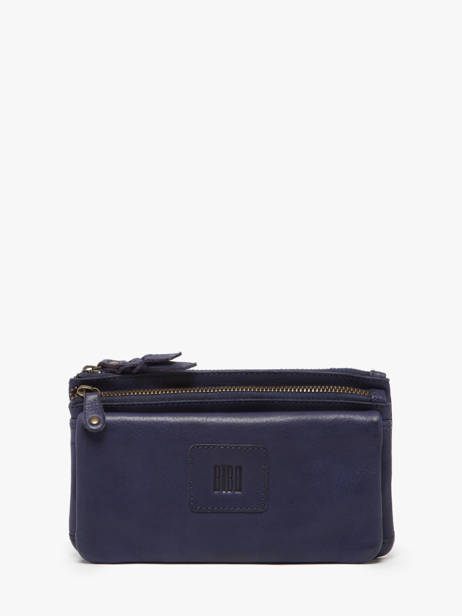 Leather Heritage Wallet Biba Blue heritage KA4