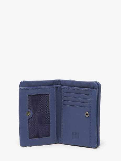 Wallet Leather Biba Blue wallet SFM4L other view 1