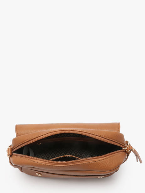 Sac Bandoulière Zip Lulu castagnette Marron zip YRONDE vue secondaire 3