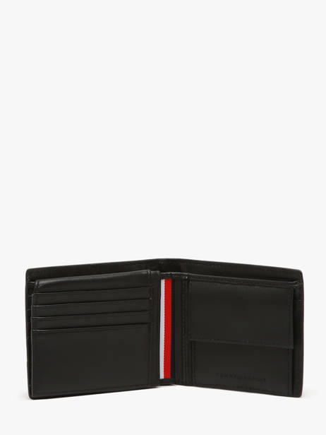 Wallet Leather Tommy hilfiger Black corporate AM13246 other view 1