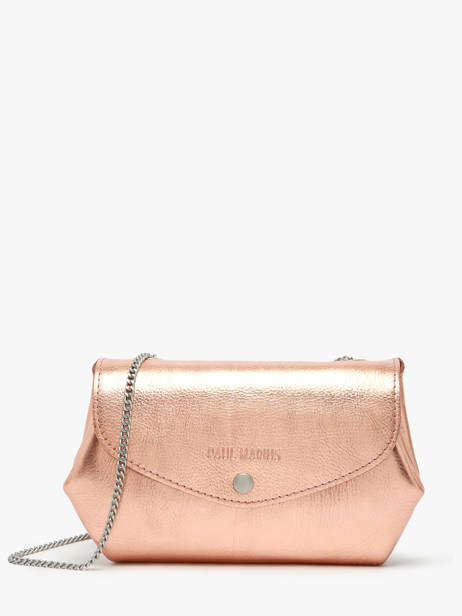 Leather Le Gustave Crossbody Bag Paul marius Pink vintage GUSTAVEP