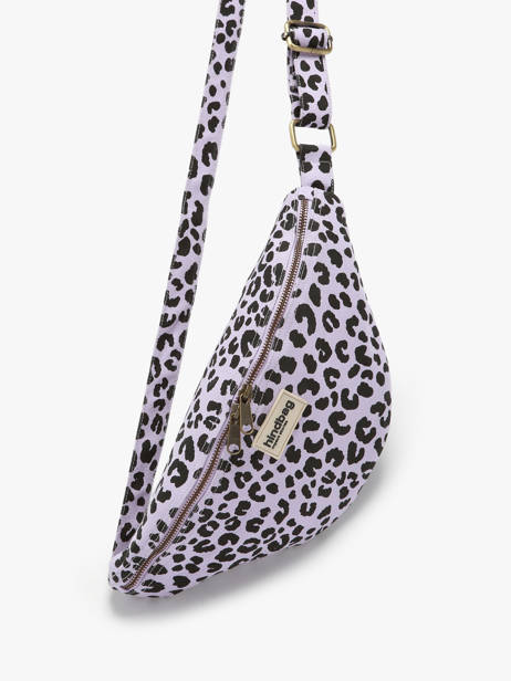 Belt Bag Hindbag Violet leopard LE other view 2