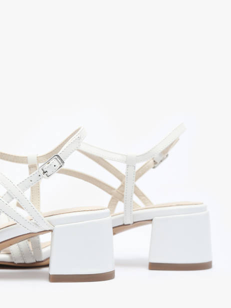 Heeled Sandals In Leather Tamaris White women 42 other view 2