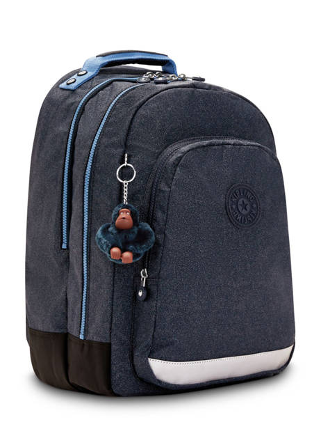 2-compartment  Backpack Kipling Blue back to school KI6969 other view 1