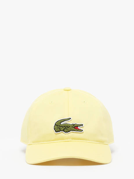 Cap Lacoste Yellow accessoires RK318600