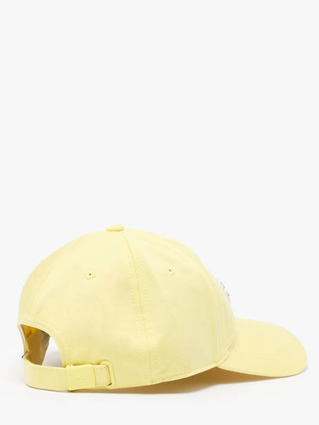 Cap Lacoste Yellow accessoires RK318600 other view 2