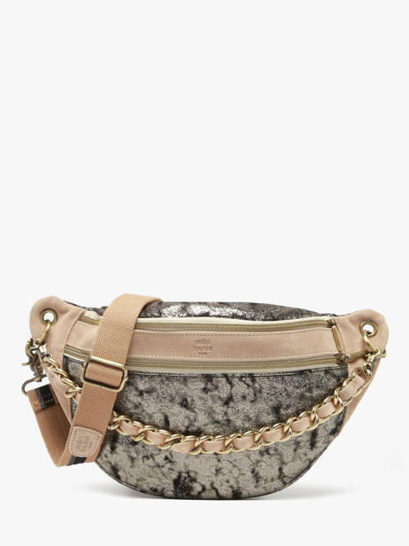 Belt Bag Mila louise Silver cu 23689MCU