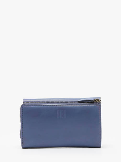 Wallet Leather Biba Blue wallet VET1L other view 3