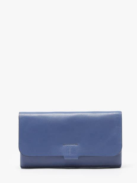 Wallet Leather Biba Blue wallet VET2L